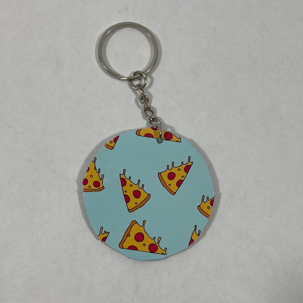 Pizza keychain‎